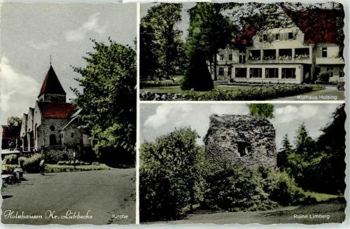 Holzhausen Ruine Limberg Kirche