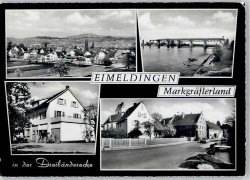 Eimeldingen Geschäft Straße Auto
