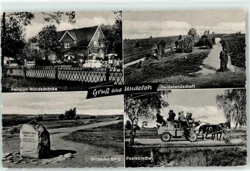 21274 W2111 Undeloh - Pension Waldschänke Postkutsche