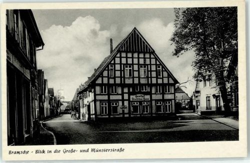 49565 W4550 Bramsche , Hase - Grosse Straße Münsterstraße