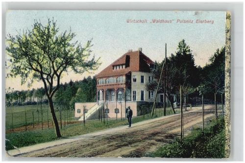 Pulsnitz 1910 Gasthaus Waldhaus