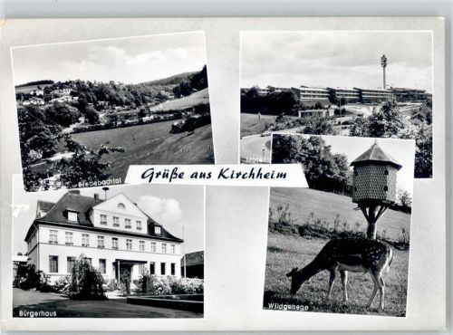 36275 W6437 Kirchheim , Hess - Bürgerhaus Wildgehege