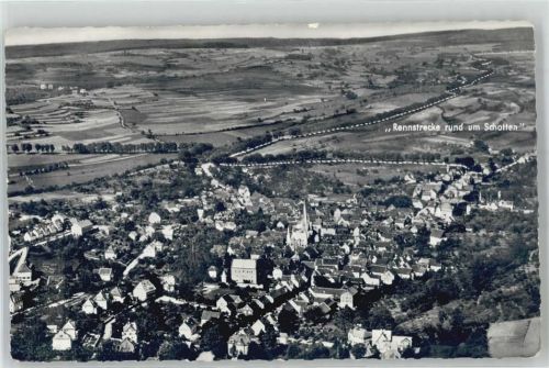 Schotten Fliegeraufnahme Rennstrecke