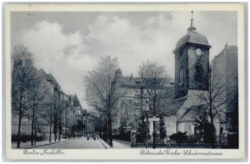 Neukölln Böhmische Kirche Schudomastraße