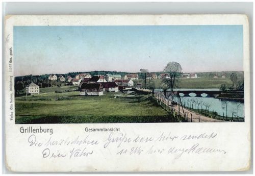 Grillenburg Blick auf Grillenburg