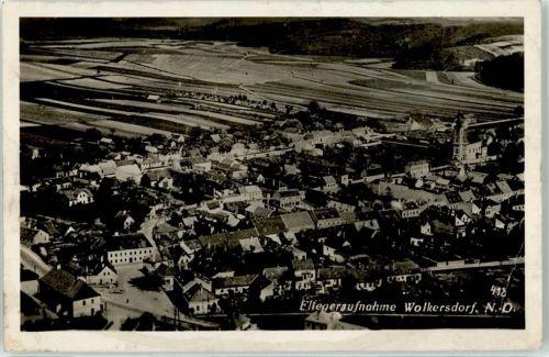 Wolkersdorf Fliegeraufnahme