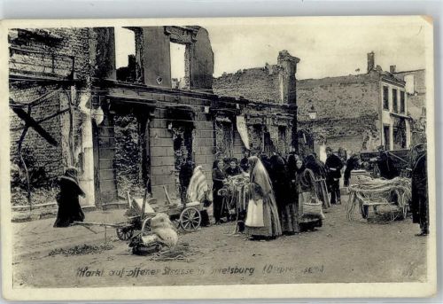 Ortelsburg Szczytno - Marktszene WK I