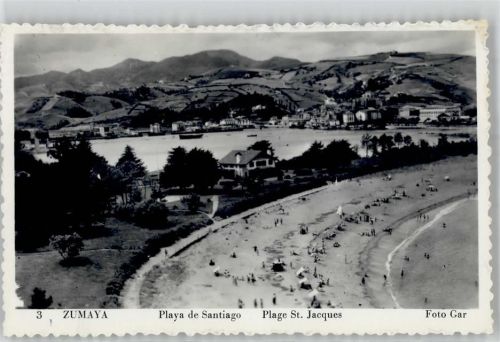 Zumaia 1960 Strand Schwimmbad