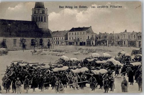 Pillkallen Dobrowolsk - Kirche Krieg im Osten WK I