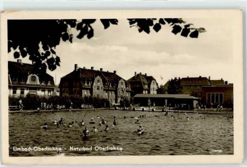 09212 O9102 Limbach-Oberfrohna Foto AK Schwimmbad