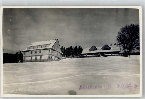 Svaty Petr St. Peter 1928 Winter Leierbaude