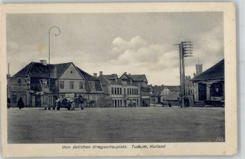 Tuckum Tukums 1917 - Feldpost WK I landstrum Inf.Regt. Nr. 19