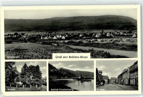 37691 W3474 Boffzen - Kirche Schloß Fürstenberg