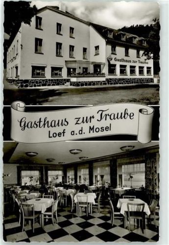 56332 W5401 Löf Foto AK Gasthaus Zur Traube