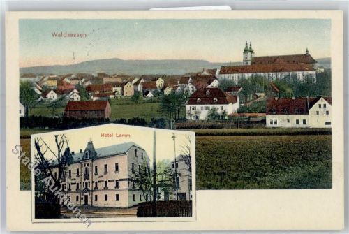 Waldsassen 1911 Hotel Lamm