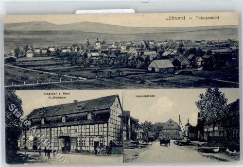 37586 W3354 Lüthorst - Gasthaus zur Post Hauptstraße