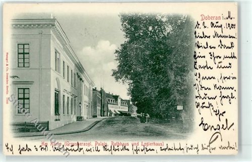 Bad Doberan Am Kamp Grossherzogl. Palais Rathaus Logierhaus