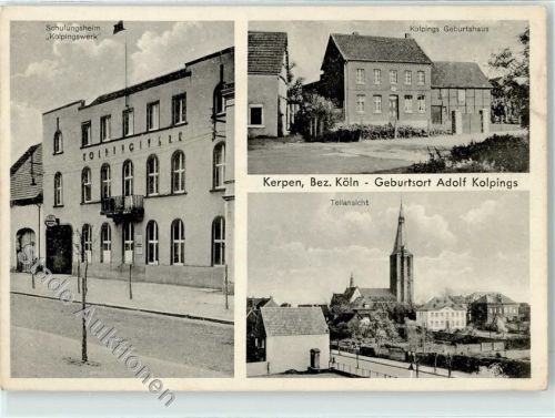 50169 W5014 Kerpen , Rheinl - Kolpingswerk Kolpings Geburtshaus