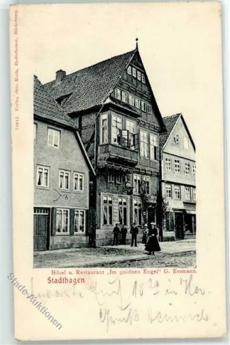 31655 W3060 Stadthagen - Hotel im goldnen Engel