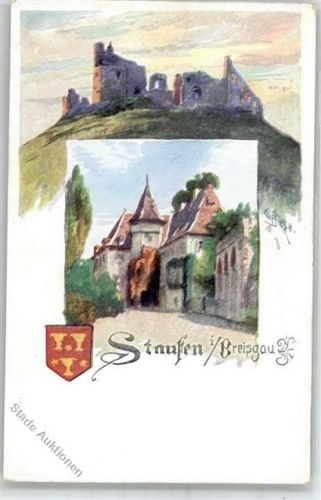 79219 W7813 Staufen , Breisgau Künstlerkarte sign. Biese
