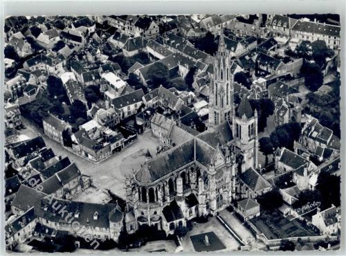 Senlis La Cathedrale Fliegeraufnahme