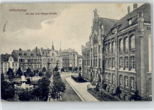 19322 O2900 Wittenberge , Prignitz - An der Joh. Runge Straße