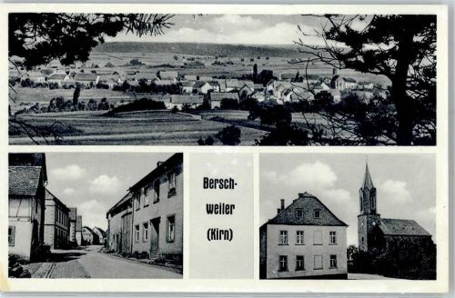 55608 W6571 Berschweiler b Kirn, Nahe - Kirche Dorfstrasse