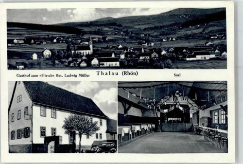 36157 W6408 Thalau , Rhöngeb - Gasthaus zum Hirsch