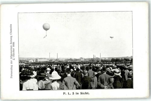 O9000 Chemnitz , Sachs Parseval Tag 02.10.1910 Parseval