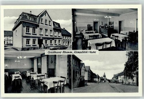 Kempfeld Gasthaus Stumm Straßenansicht