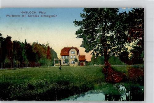 Haßloch Waldpartie Kurhaus Eichelgarten