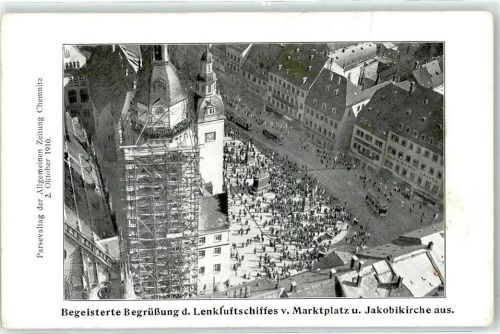 O9000 Chemnitz , Sachs Parseval Tag 02.10.1910 Parseval