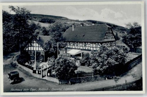 Hobbach Gasthaus zum Engel Landpost