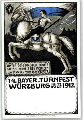 Würzburg 14. Bayerisches Turnfest 1912
