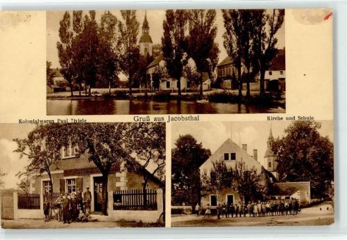 Jacobsthal Kirche Schule Geschäft Thiele
