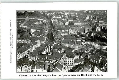 O9000 Chemnitz , Sachs Parseval Tag 02.10.1910 Parseval