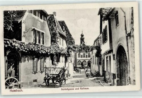 Hambach Schlossgasse Rathaus