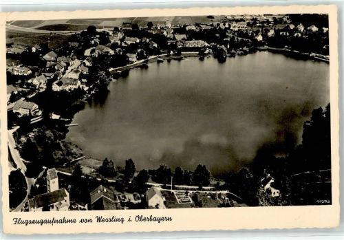 82234 W8031 Weßling , Oberbay - Fliegeraufnahme