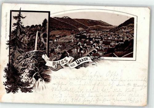 78147 W7741 Urach , Baden 1894 Vorläufer