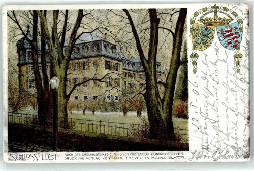 35423 W6302 Lich , Hess 1906 - Schloss Conrad Sutter