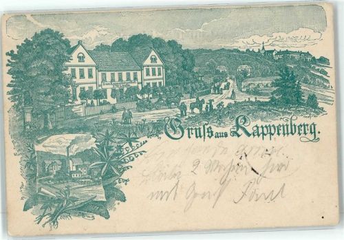 Cappenberg 1891 Gruss aus