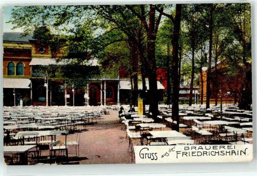 Friedrichshain 1914 Brauerei Gasthaus Ernst Liebing