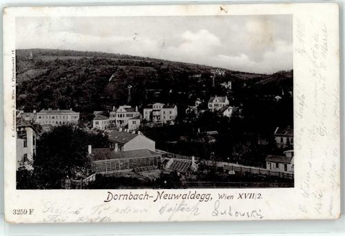 Wien 1900 Dornbach Neuwaldegg