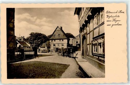 Osterwieck Vogteiplatz vom Hagen ausgesehen