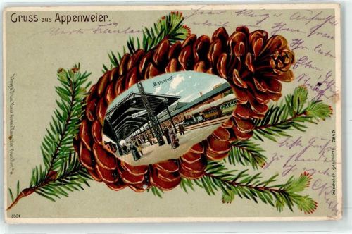 Appenweier 1903 Bahnhof