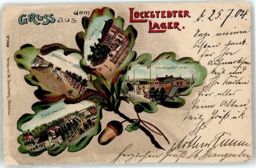 Lockstedt 1904 Lager Wache Gravelottestraße Sörensen Hotel