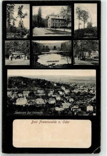 Bad Freienwalde Aussichtsturm Oder Gasthaus