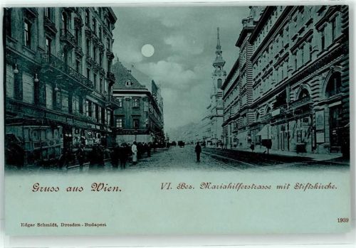 Wien Mariahilferstraße Stiftskirche