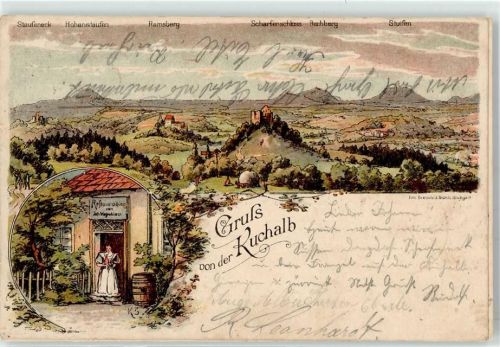 Donzdorf 1902 Gasthaus Kuchalp