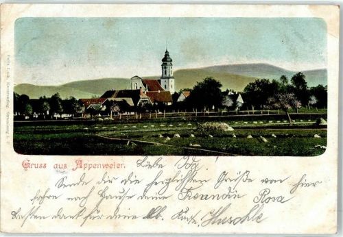 Appenweier 1906 Kirche